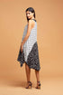 Claire Dress - Black & White Floral